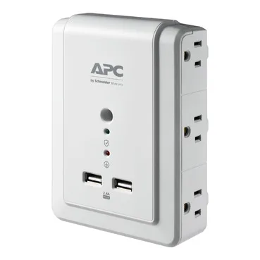 APC Essential SurgeArrest P6WU2의 보호·배선 표시등