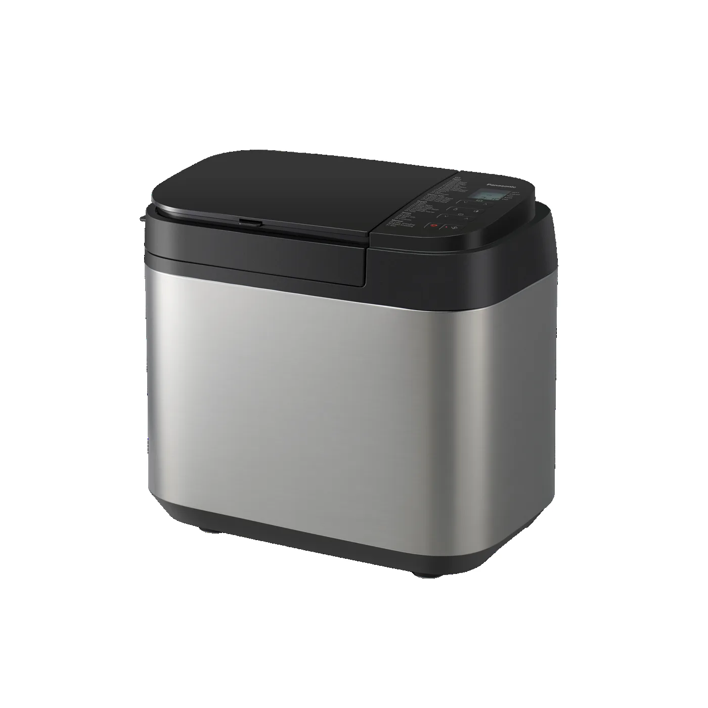 Panasonic SD-YR2550 상단 화면과 시간 조작부