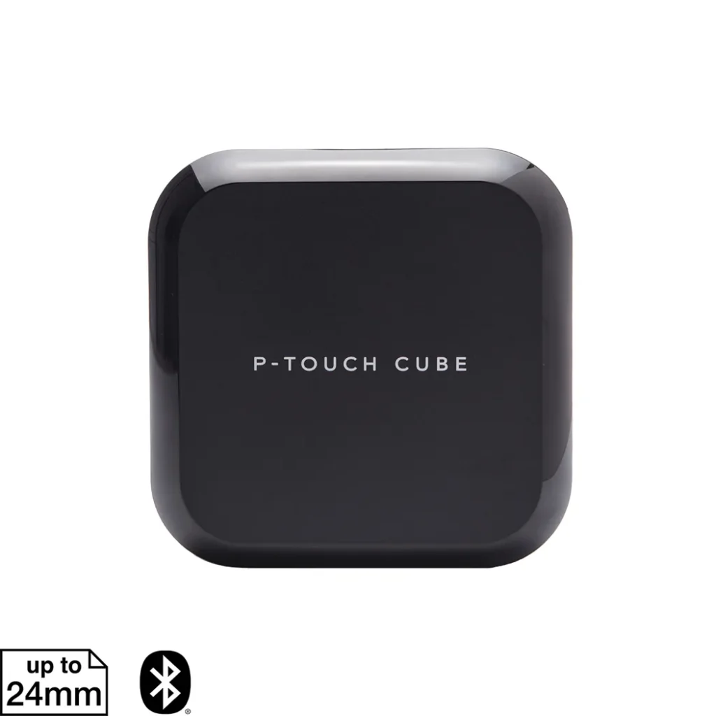 24mm 테이프 지원 예시인 브라더 PT-P710BT 본체