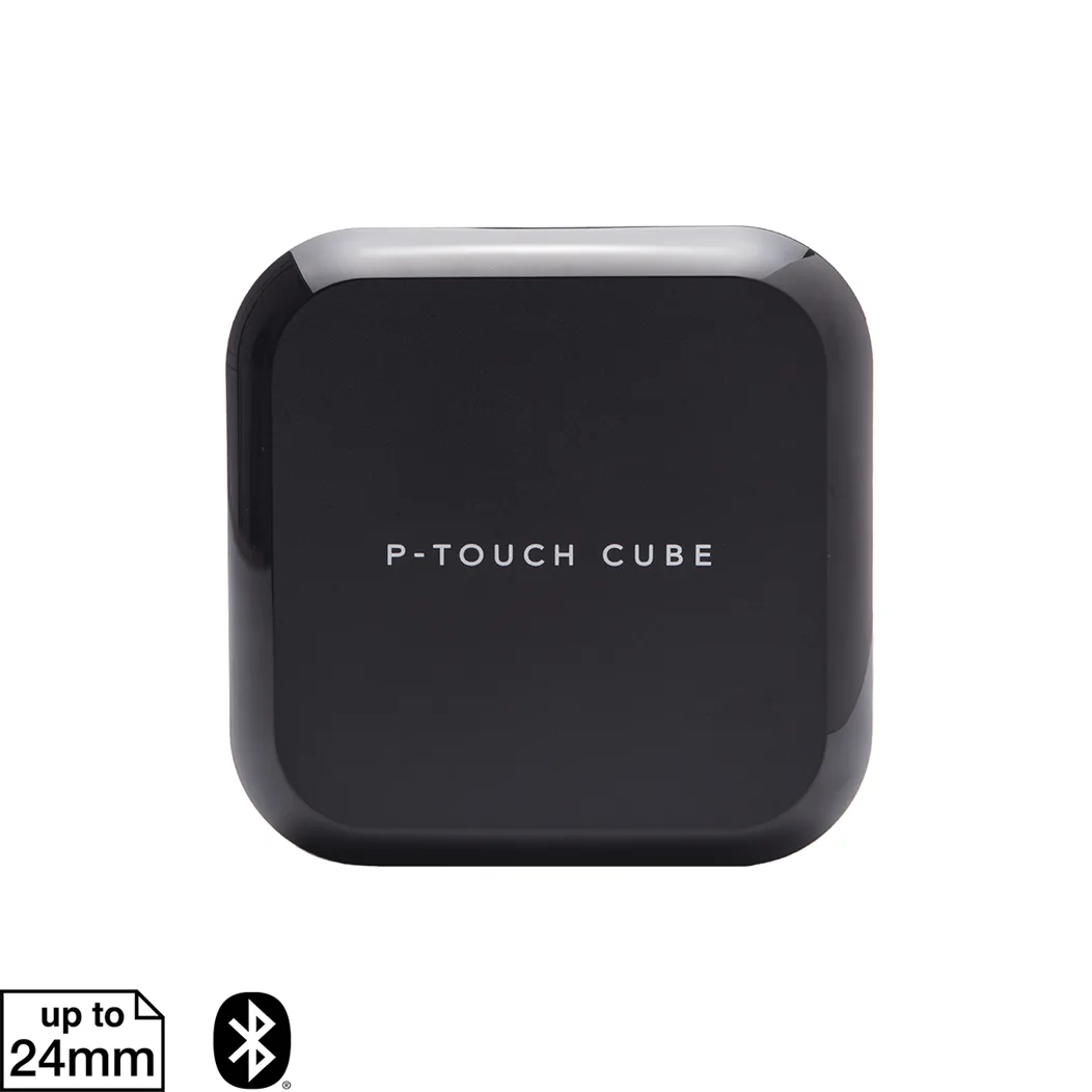 24mm 테이프 지원 예시인 브라더 PT-P710BT 본체