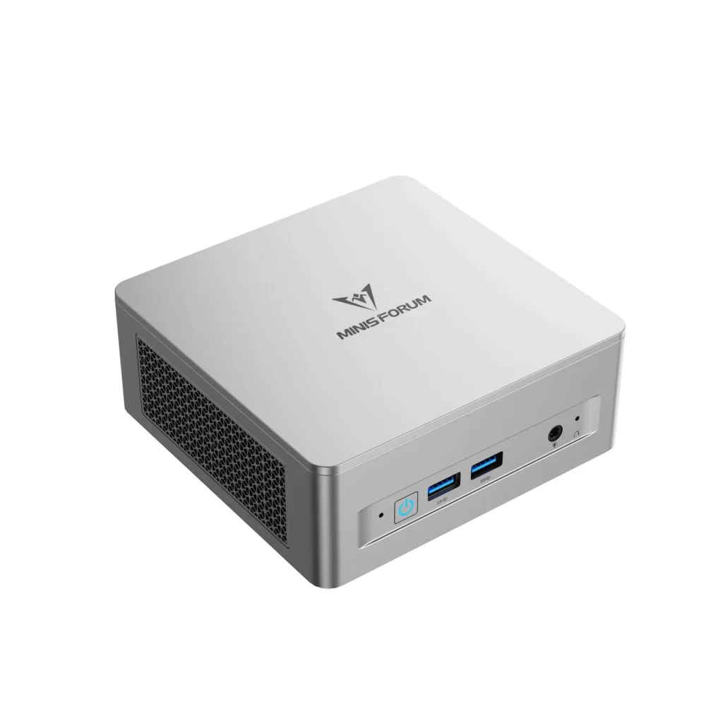MINISFORUM UM870 Slim 실제 본체와 포트