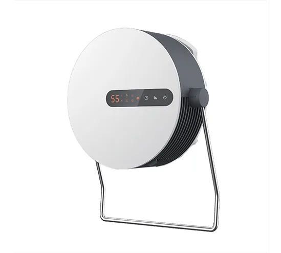 신일 SEH-B1500WG 전기히터의 표시창과 조작 버튼