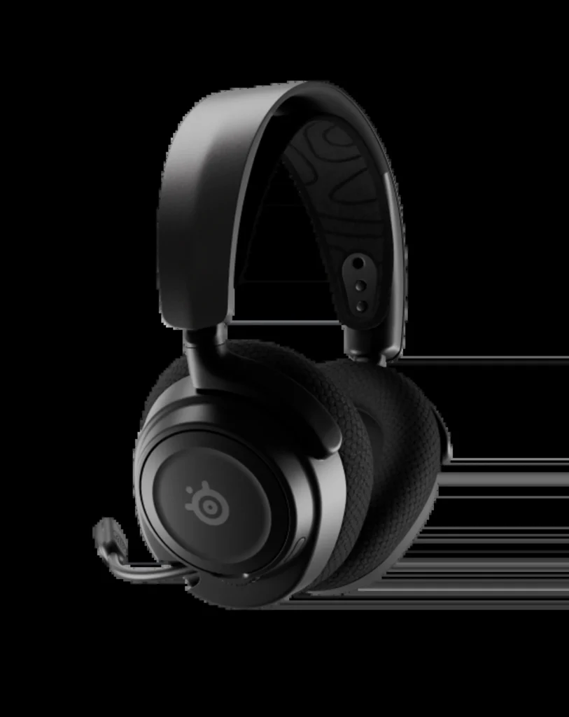 SteelSeries Arctis Nova 7 수납식 붐 마이크와 이어컵