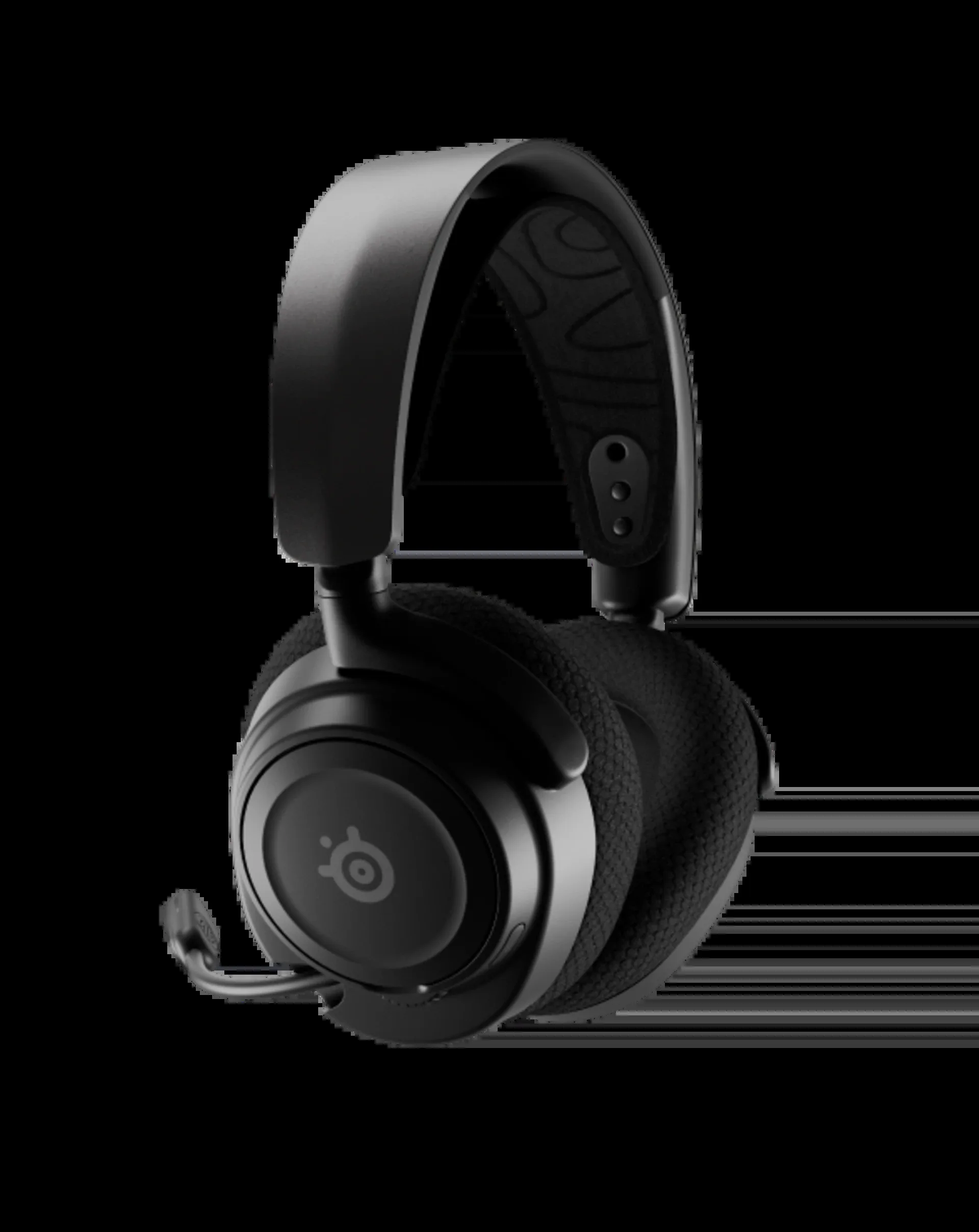 SteelSeries Arctis Nova 7 수납식 붐 마이크와 이어컵