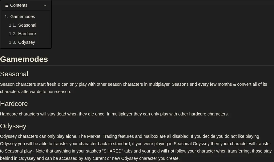 Hero Siege official wiki Seasonal and Hardcore game-mode definitions