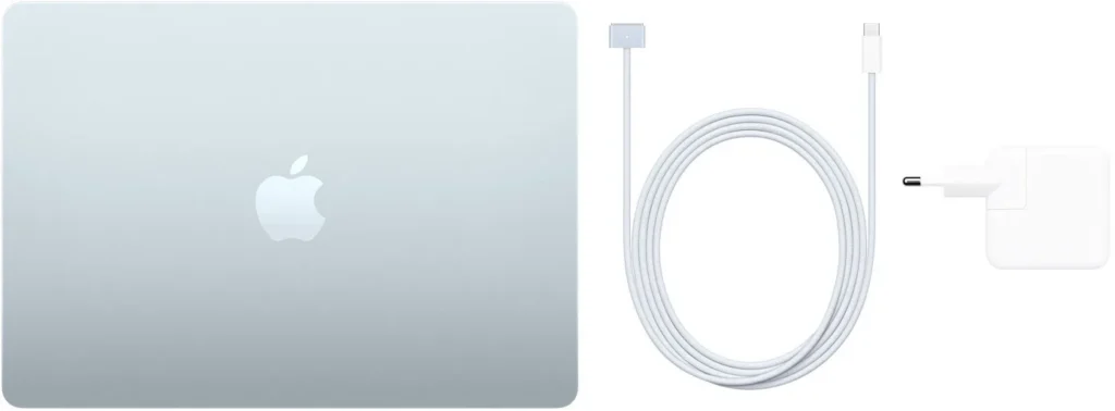 Apple MacBook Air 13의 본체·MagSafe 케이블·전원 어댑터