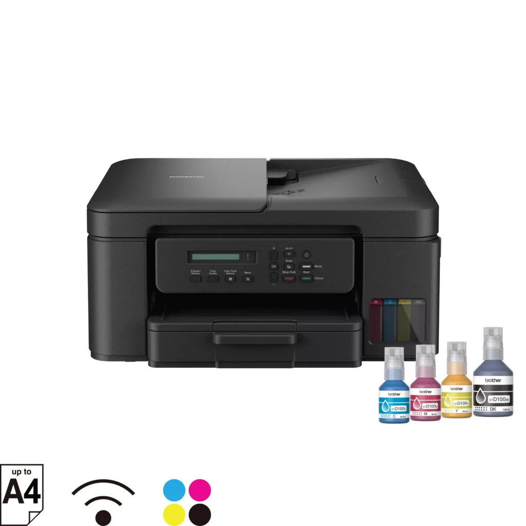 ADF를 갖춘 Brother DCP-T730DW 잉크탱크 복합기