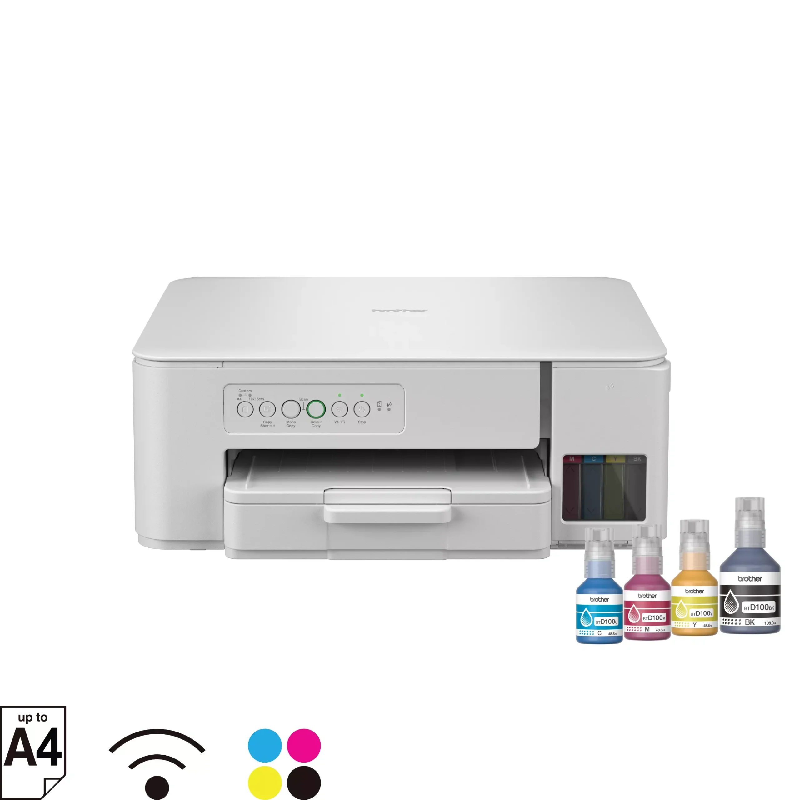 브라더 DCP-T436W 정품 잉크탱크 복합기