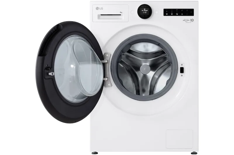 문을 앞으로 연 LG WX10-1409W 드럼세탁기