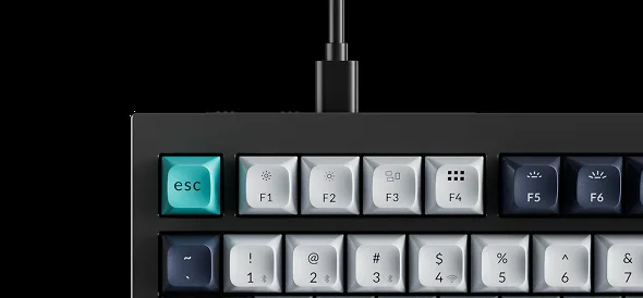 Keychron Q1 Max USB 유선 연결부