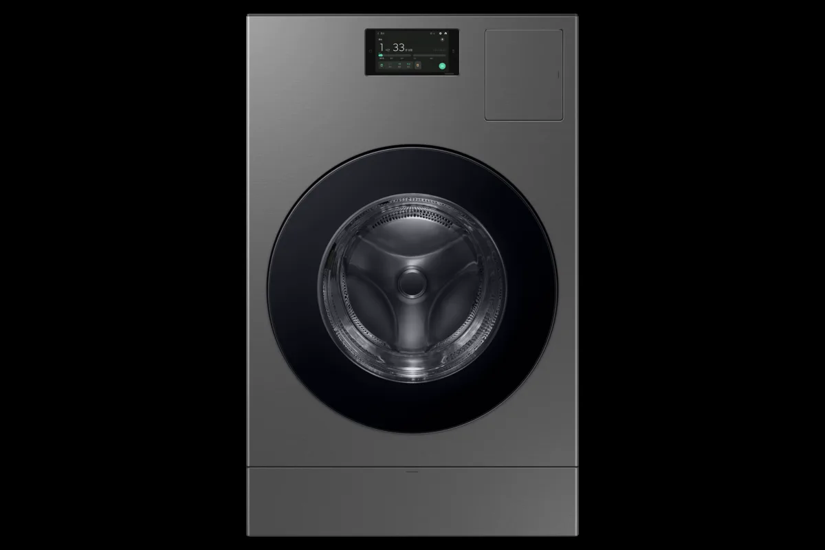 삼성 WD25DB8995BZ 25kg 세탁건조기의 전면