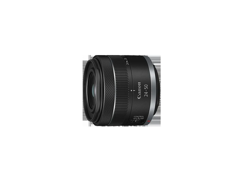 Canon RF24-50mm F4.5-6.3 IS STM의 줌링과 AF·MF 스위치