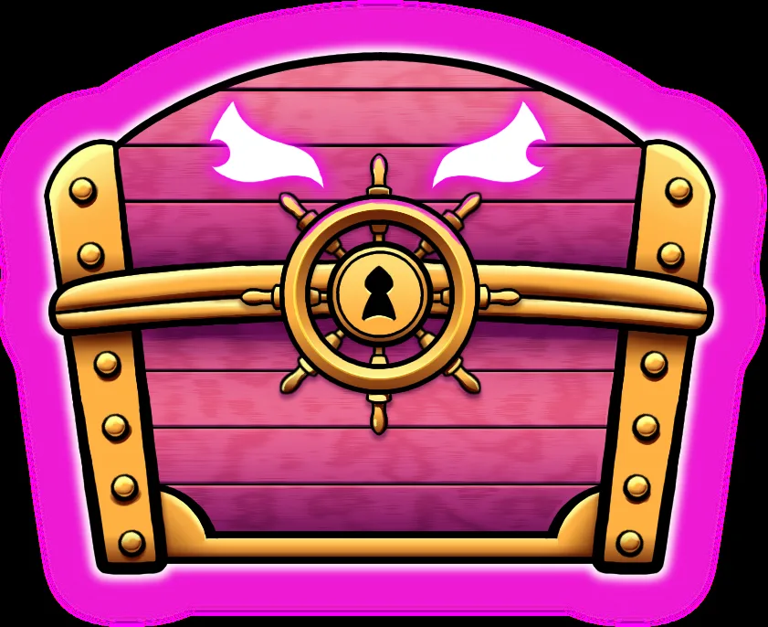 Pink box for a Permanent Fruit reward