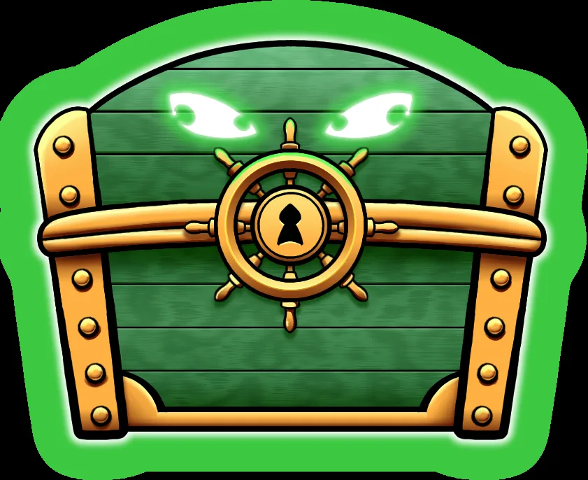 Green box for a Physical Fruit reward