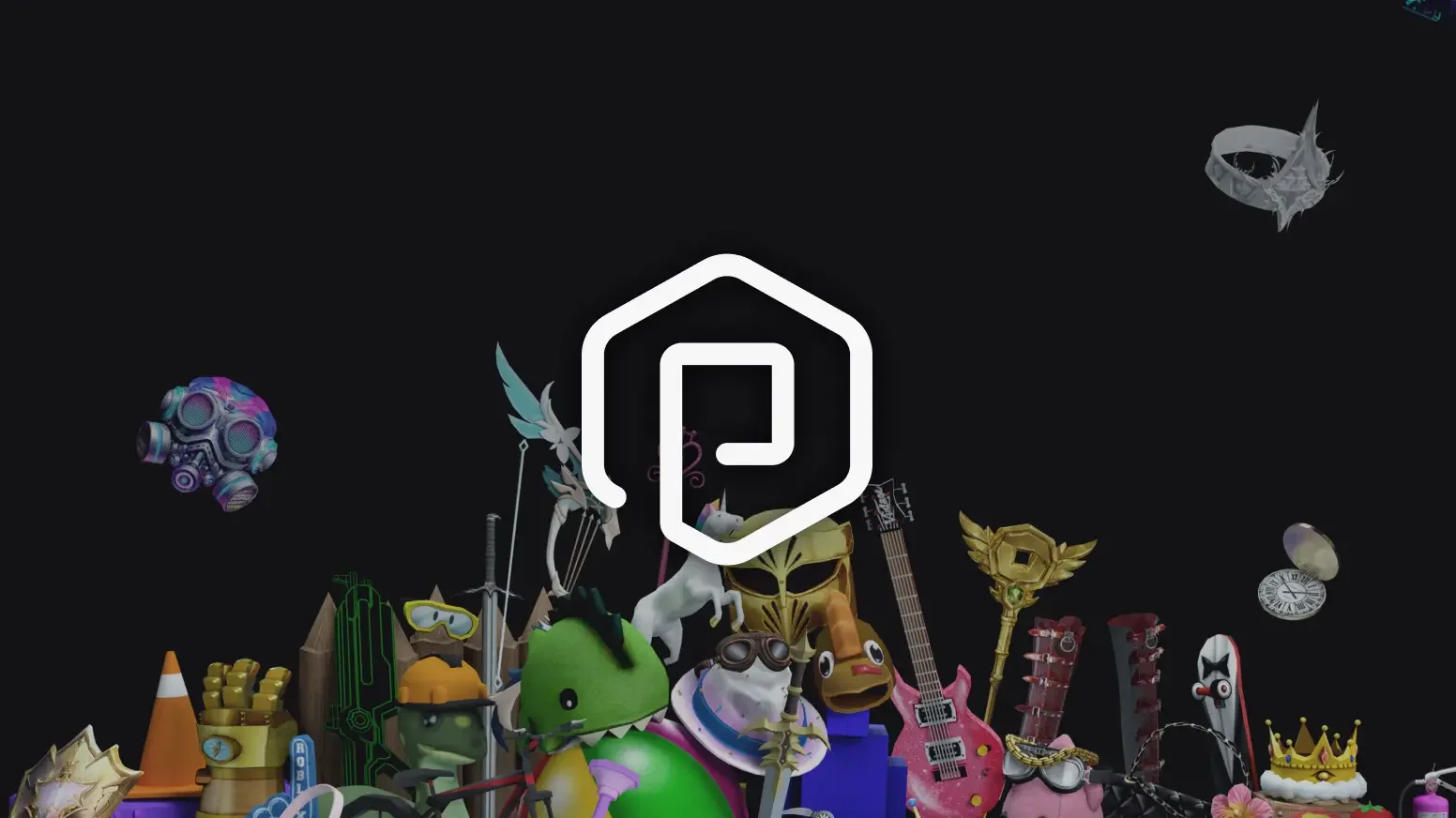 Roblox Plus logo above avatar items in Roblox’s gift-card illustration