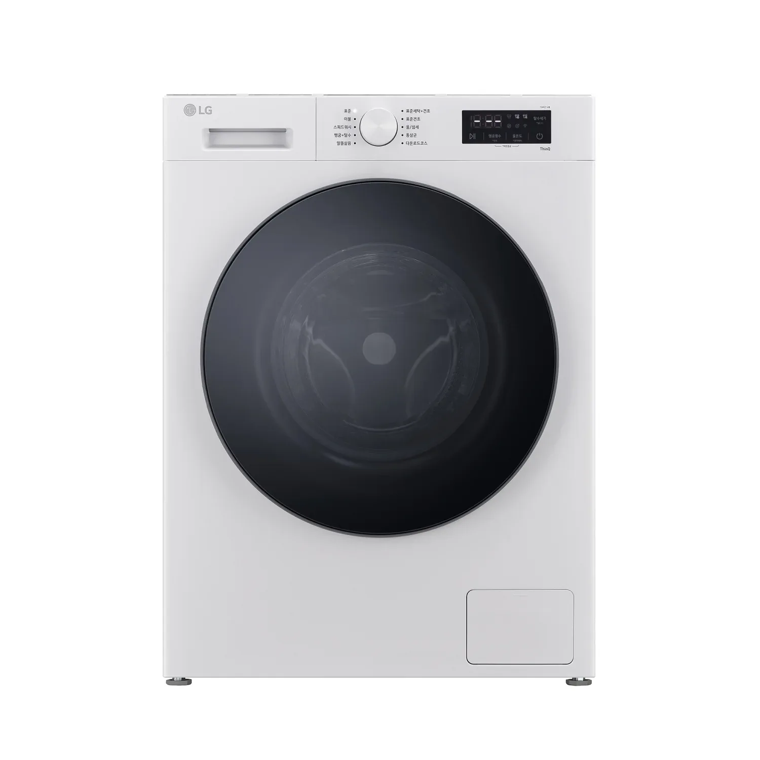 LG FY9WTB 9kg 세탁기의 전면 도어